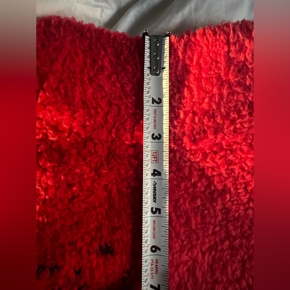 Lululemon Ombre Knit Textured Turtleneck Red Merlot/Carnation Red Size 8 - Picture 12 of 14